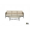 Diivanilaud Apple Bee BORA BORA valge / hall, 130x65xH33 cm
