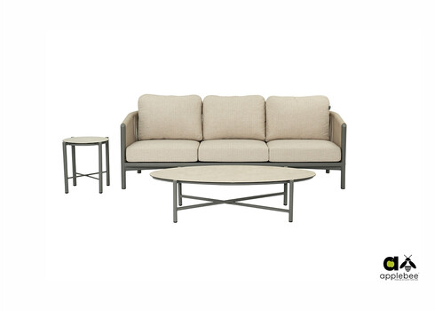 Abilaud Apple Bee BORA BORA valge / hall, 46x46xH46 cm