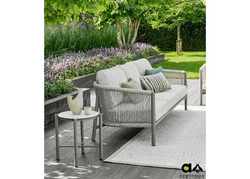 Aiamööbli komplekt Apple Bee BORA BORA valge / hall