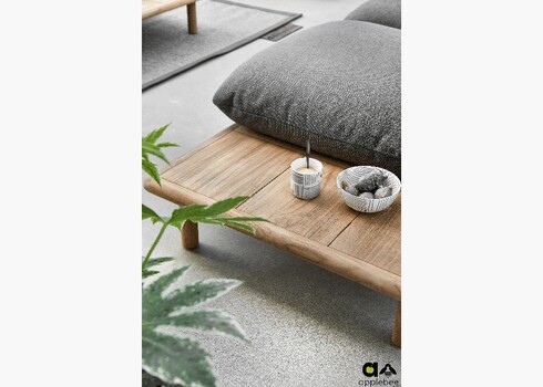 Tugitool Apple Bee SLING pruun / hall, 108x85xH62 cm