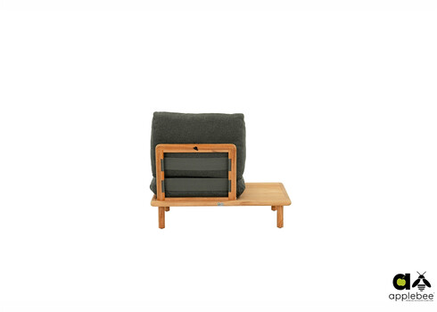 Tugitool parem Apple Bee SLING pruun / hall, 108x85xH62 cm