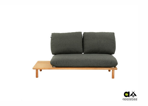 Diivan parem Apple Bee SLING pruun / hall, 175x85xH62 cm