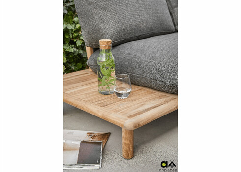 Diivan parem Apple Bee SLING pruun / hall, 175x85xH62 cm