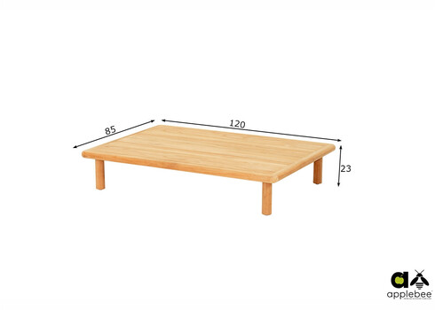 Diivanilaud Apple Bee SLING pruun, 100x85xH23 cm