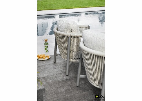 Aiamööbli komplekt Apple Bee BORA BORA valge / hall