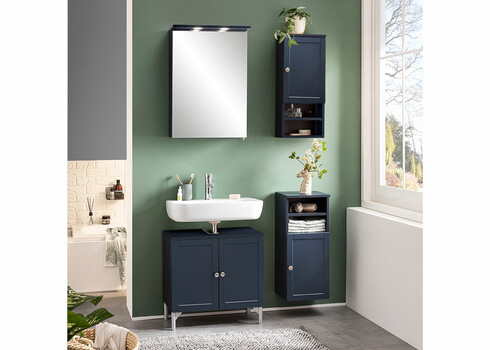 Vannitoakapp JESPER tumesinine, 30x25xH70 cm