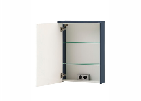 Peegelkapp JESPER sinine, 50x16xH72 cm