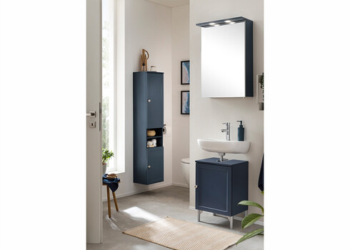 Peegelkapp JESPER sinine, 50x16xH72 cm