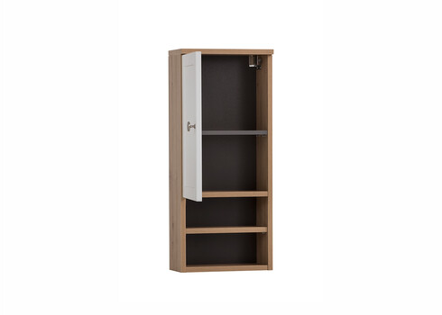 Seinakapp JESPER valge / tamm, 30x16xH70 cm