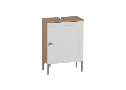 Valamukapp JESPER valge / tamm, 40x32xH58,5 cm