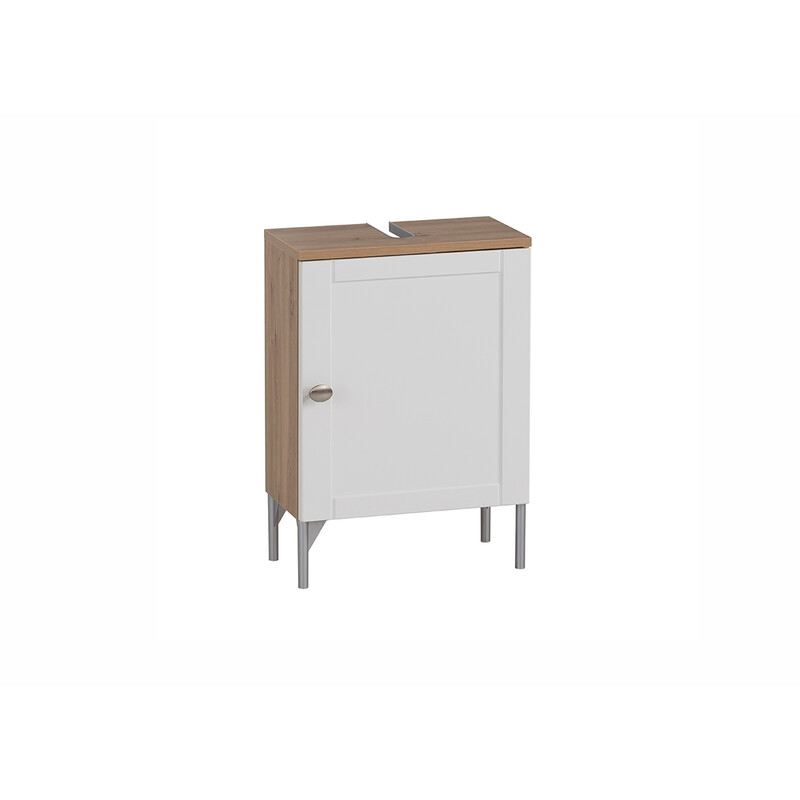 Valamukapp JESPER valge / tamm, 40x32xH58,5 cm