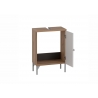 Valamukapp JESPER valge / tamm, 40x32xH58,5 cm