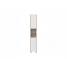 Vannitoakapp JUBA valge / tamm, 30x33x186,5 cm