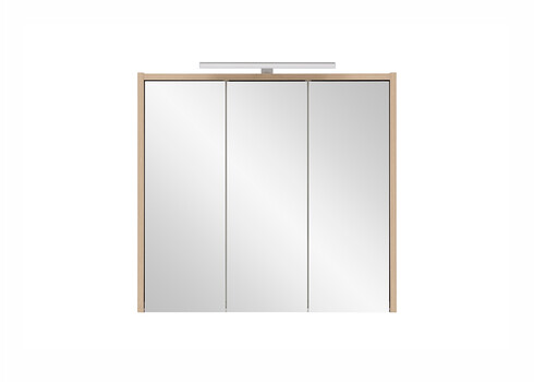 Peegelkapp JUBA tamm, 65x16x60 cm