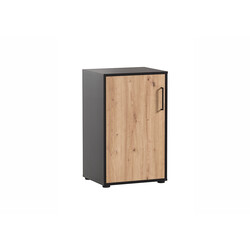 Kapp AINO tamm / must, 51x41xH84 cm