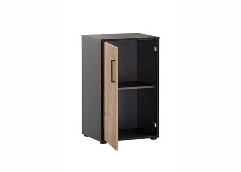 Kapp AINO tamm / must, 51x41xH84 cm