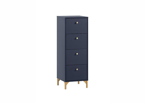 Kummut ALFA tumesinine, 40x40xH117 cm