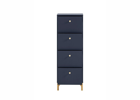 Kummut ALFA tumesinine, 40x40xH117 cm