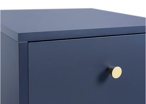 Kummut ALFA tumesinine, 40x40xH117 cm