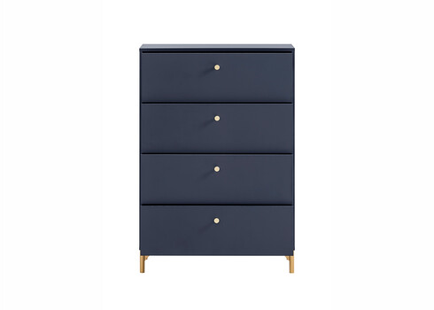 Kummut ALFA tumesinine, 80x40xH117 cm