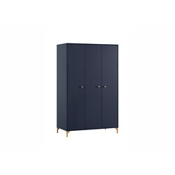 Kapp ALFA tumesinine, 119x60xH191 cm