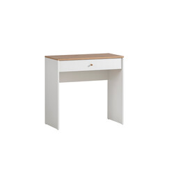 Tualettlaud HILDA tamm / mattvalge, 80x40xH78,5 cm