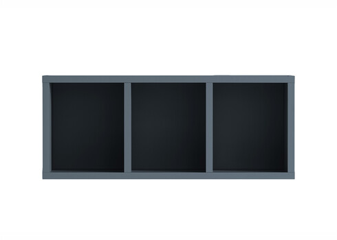 Seinariiul BJARNE sinine, 60x21,5xH25 cm