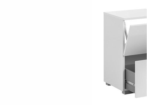 Valamukapp CARLOS valge, 60x35xH59 cm