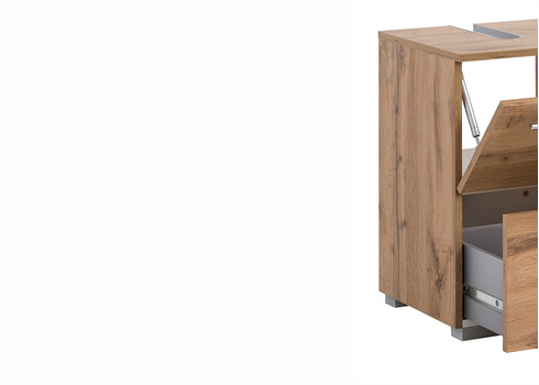 Valamukapp CARLOS tamm, 80x35xH59 cm