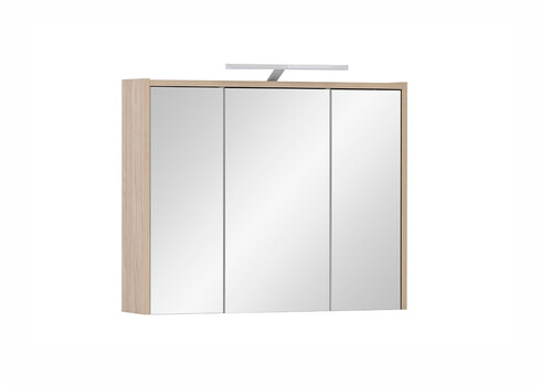 Peegelkapp ELBA tamm, 74,5x16xH60 cm