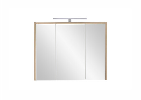 Peegelkapp ELBA tamm, 74,5x16xH60 cm