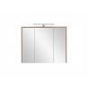 Peegelkapp ELBA tamm, 74,5x16xH60 cm