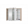 Peegelkapp ELBA tamm, 74,5x16xH60 cm