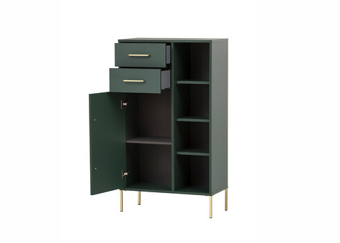 Vannitoakapp KENT roheline, 67x33xH117 cm