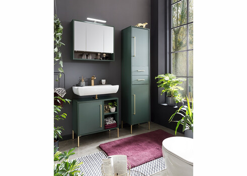 Vannitoakapp KENT roheline, 40,5x33xH184 cm