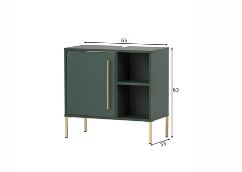 Valamukapp KENT roheline, 65x33xH63 cm