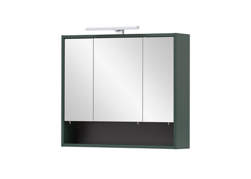 Peegelkapp KENT roheline, 70x16xH64 cm