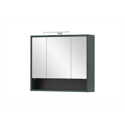 Peegelkapp KENT roheline, 70x16xH64 cm