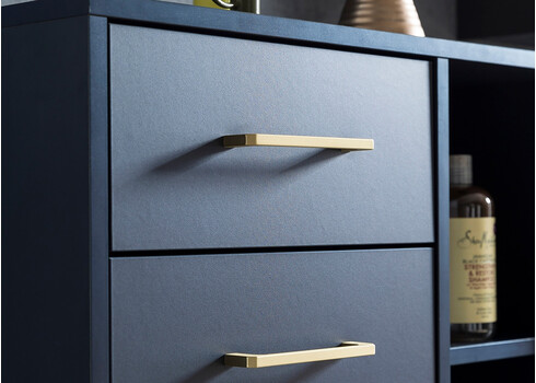 Vannitoakapp KENT sinine, 67x33xH117 cm