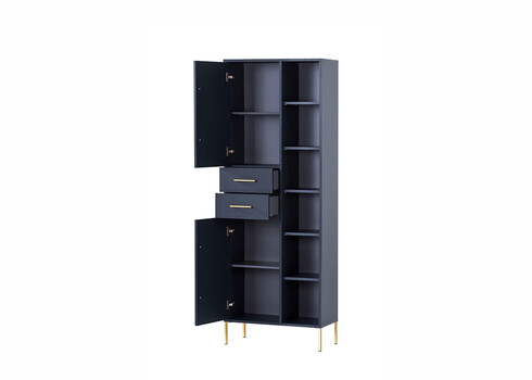 Vannitoakapp KENT sinine, 67x33xH184 cm