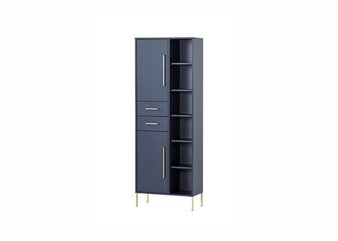Vannitoakapp KENT sinine, 67x33xH184 cm