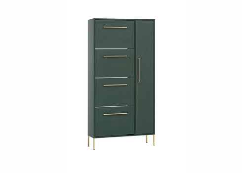 Jalatsikapp KENT roheline, 88x30xH174 cm
