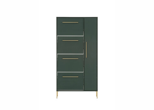 Jalatsikapp KENT roheline, 88x30xH174 cm