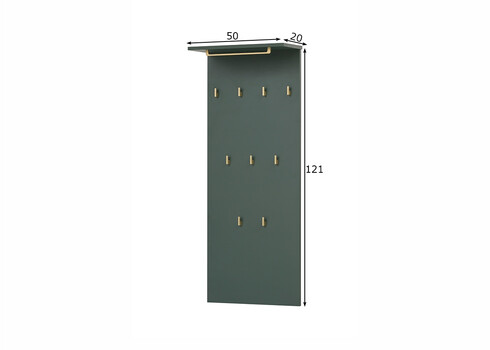 Seinanagi KENT roheline, 50x21xH121 cm