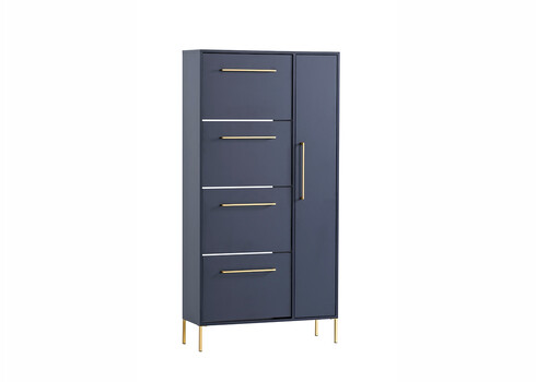 Jalatsikapp KENT sinine, 88x30xH174 cm