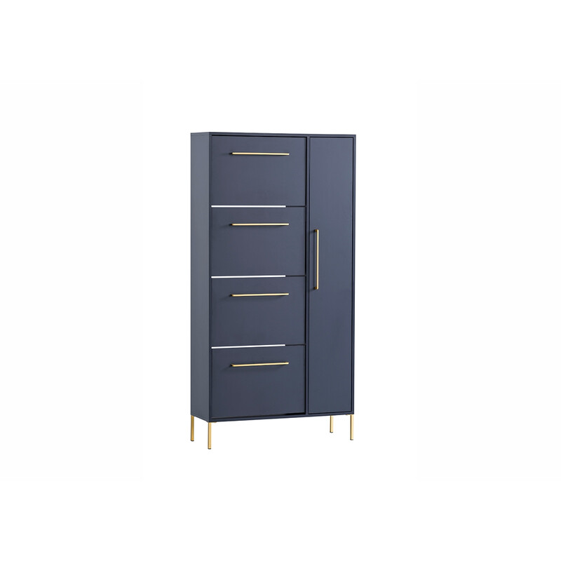 Jalatsikapp KENT sinine, 88x30xH174 cm