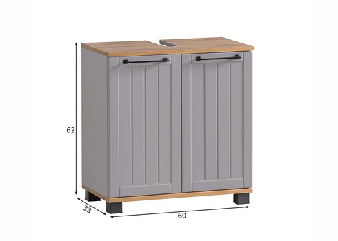 Valamukapp JELDA tamm / hall, 60x33xH62 cm