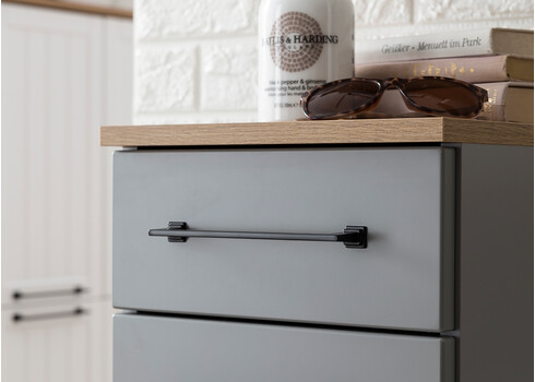 Vannitoakapp JELDA tamm / hall, 30x33xH88 cm