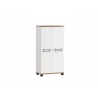 Vannitoakapp JELDA tamm / mattvalge, 60x33xH117 cm