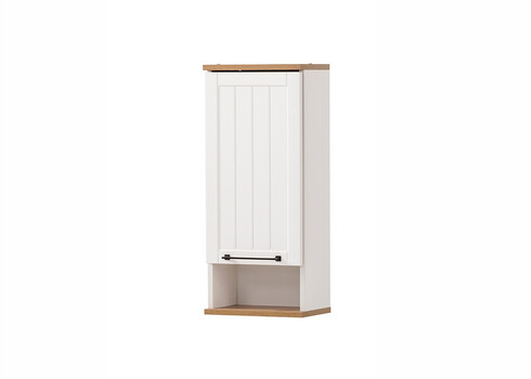 Vannitoakapp JELDA tamm / mattvalge, 30x20,5xH71 cm
